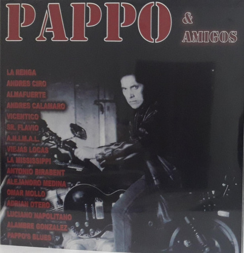 Vinilo Pappos Blues -pappo Y Amigos 1.- Lp Reedición 