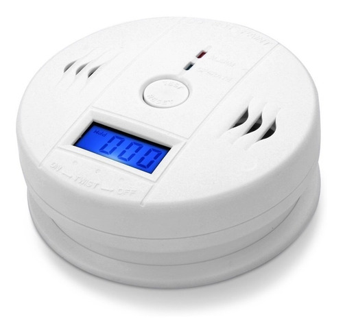 Alarma Detector De Monóxido De Carbono Autónomo Digital