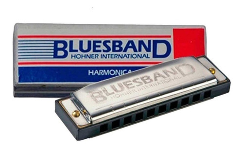 Armonica Blusera Diatonica Hohner Blues Band Tono C