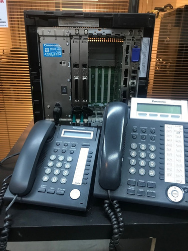 Central Panasonic Tda 100 Con 2 Telefonos `propietarios