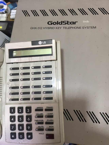 Central Telefónica Goldstar 5 Lín.y 12 Inter.c/programador