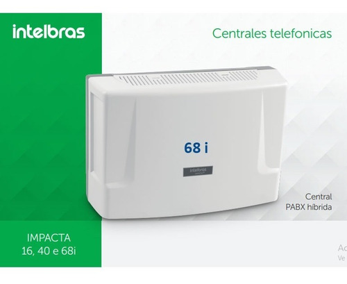 Central Telefonica Hibrida - Intelbras - Modelo Impacta 68i