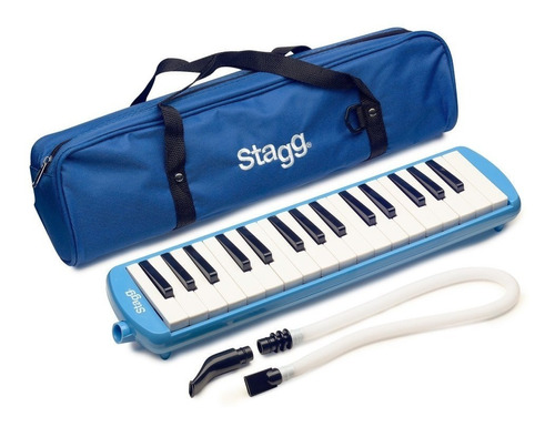 Flauta Melodica 32 Notas Stagg Colores Con Estuche *yulmar*