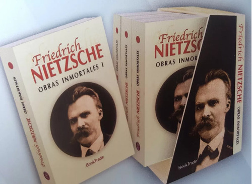 Libro Obras Completas Inmortales Friedrich Nietzsche 4 Tomos
