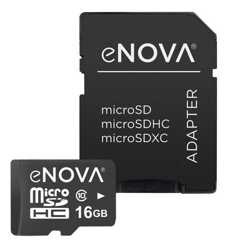 Memoria Sd 16gb Micro Clase 10 Enova