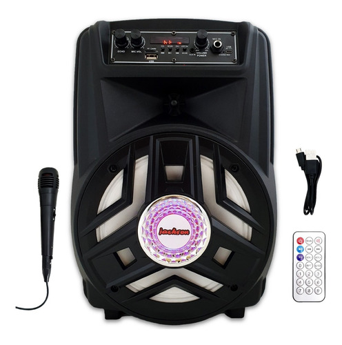 Parlante Portatil Usb Sd Mp3 Bluetooth Karaoke + 1 Microfono