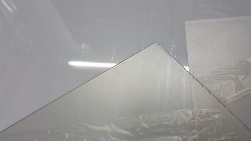 Placa Esmerilada Cristal Simil Acrilico A4 20cm X 30cm X 2mm
