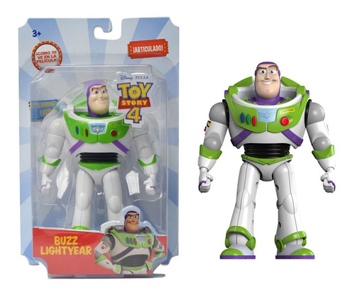 Toy Story 4 Buzz Lightyear Muñeco Articulado 13 Cm Original