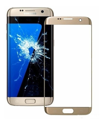 Vidrio Repuesto Pantalla Glass Samsung Galaxy S7 Edge Curvo