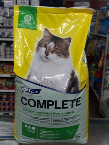 Vital Cat Complete Adult 15kg+piedra2kg!