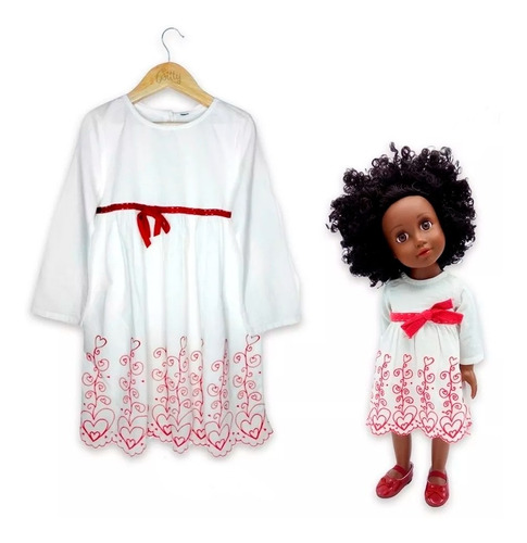 Witty Girls Dulzura Vestido Bff Conjunto Nena Muñeca Ropa