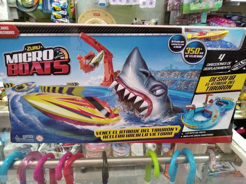 Xuru Micro Boats Vence El Ataque Del Tiburón Y Acelera