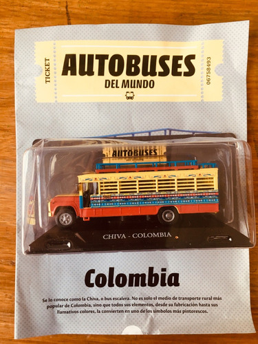 Autobuses Del Mundo - N°5 Chiva - Colombia - Nuevos