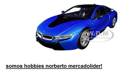 Bmw I8 Coupe  Motormax A Escala 1/24