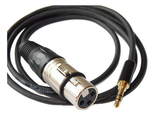 Cable Para Mic Rode Canon Hembra A Miniplug Profesional 3mt