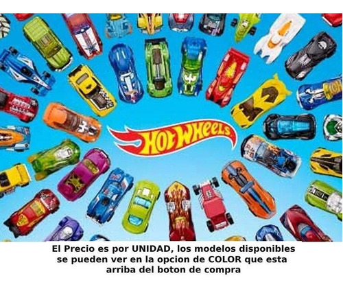 Hot Wheels Varios Modelos Para Elegir 1/64 Precio Por Unidad