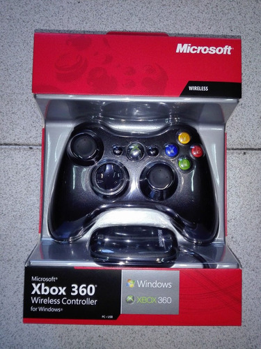 Joystick Xbox 360 Inalambrico Microsoft Pc Original Videcom
