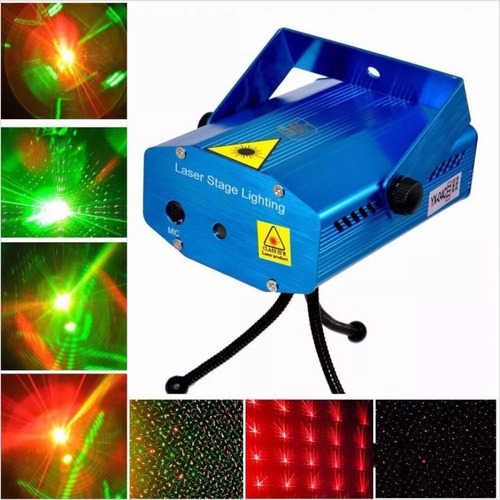 Laser Lluvia Multipunto Led Rojo Y Verde Festa Dj Efectos X