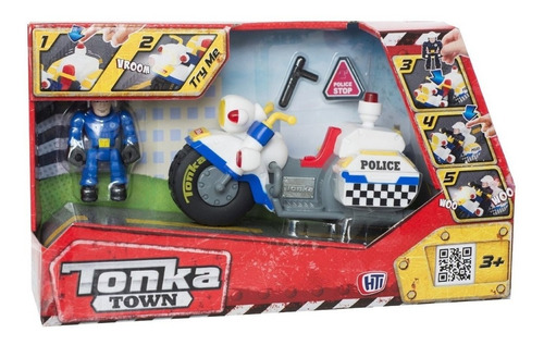 Moto De Policia - Tonka Town - Luz Y Sonido