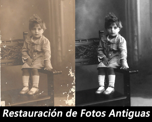Photoshop Restauración De Fotos Antiguas
