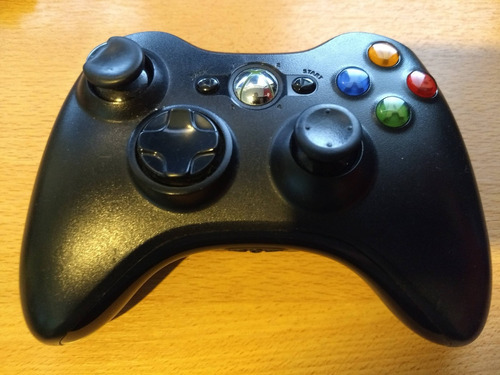 Xbox 360 - Joystick Original Inalámbrico - Color Negro