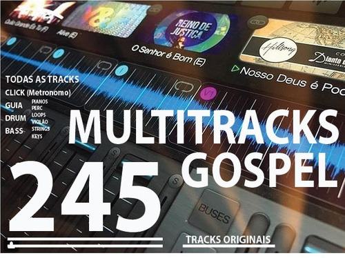 245 Secuencias | Multitracks Evangelio | Gospel | Multipista