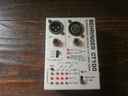 Behringer Ct100 Cable Tester