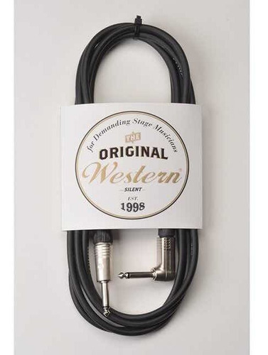 Cable De Instrumento 3m R-l. Fichas Neutrik Western Qnl