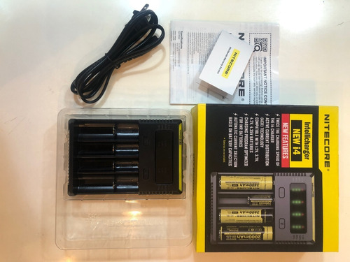 Cargador De Baterias Nitecore Intellicharger New I4