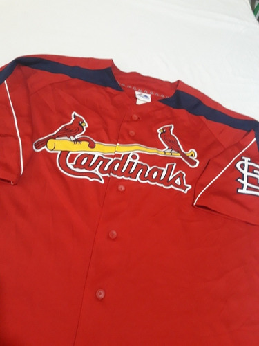 Casaca Mlb Cardinals #27(Rolen) Talle Xxl