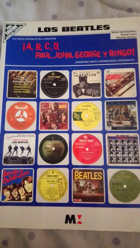 Libro Los Beatles Abcd - Discografía Argentina Completa