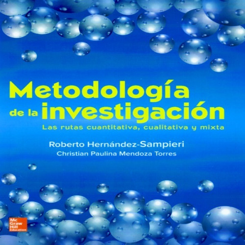 Libro Metodología De La Investigación. Las Rutas