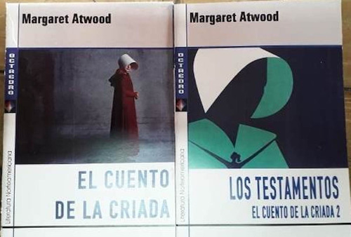 Lote 2libros Cuento De La Criada Testamentos Atwood Octaedro