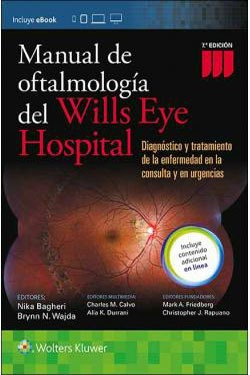 Manual Oftalmología Wills Eye Hospital  Libro Nuevo