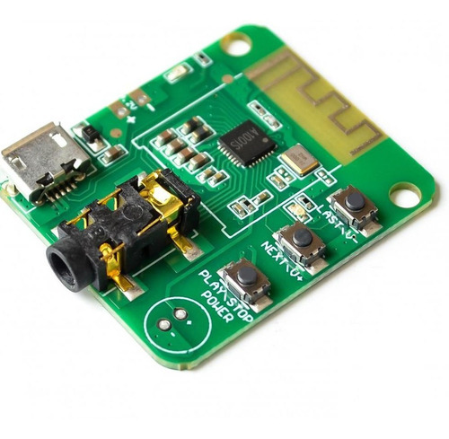 Modulo Receptor De Audio Bluetooth 4.2 Estereo Con Conector