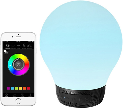 Parlante Bluetooth Portatil - Divoom Aurabulb