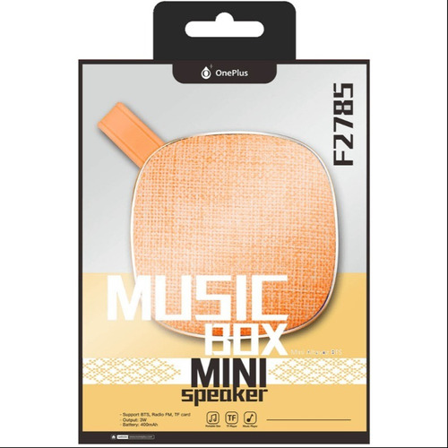 Parlante Portatil Music Box Mini Speaker Oneplus F