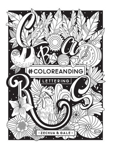 #coloreanding Lettering - Gale