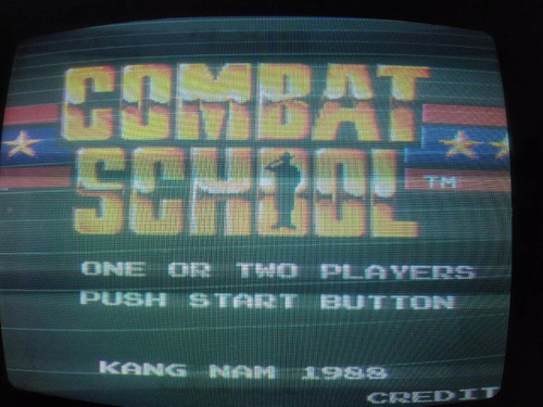 Arcade Combat School (Placa)