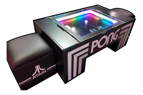 Atari Pong Table - Mesa Ratona Y Arcade