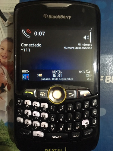 Blackberry Nextel i Iden I Solo Radio  Black