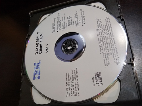 Cd Ibm Database 2 Client Pack (2 Cd)