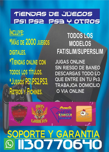 Flasheo Ps3 Apps + Tiendas De Juegos