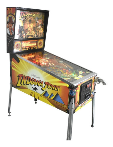 Flipper Pinball Indiana Jones - Restaurado 100% Clarck Arg.