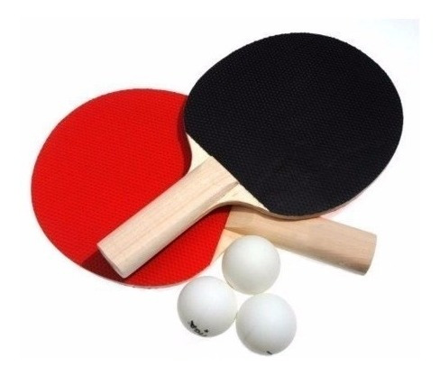 Juego De Ping Pong - 2 Paletas + 3 Pelotas