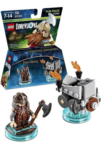 Lego Dimensions - Lord Of The Rings - Gimli Fun Pack