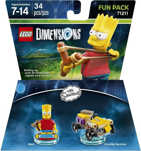 Lego Dimensions - Simpsons - Bart Fun Pack