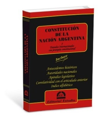 Libro Constitucion Nacional (Bolsillo)
