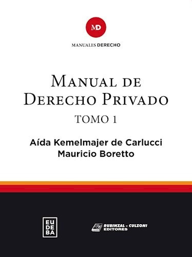 Libro Manual De Derecho Privado De Aida Kemelmajer De Carluc
