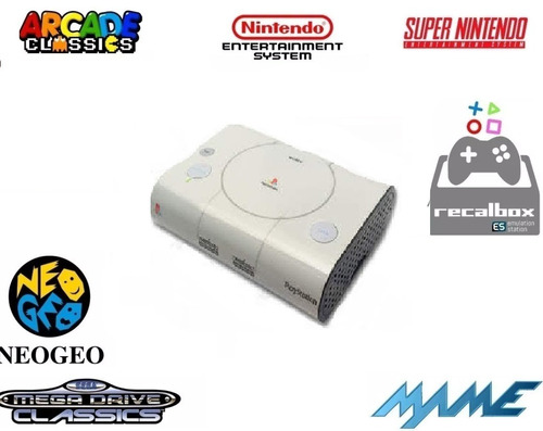 Mini Consola Play Station 64gb Con 630 Juegos Incluidos